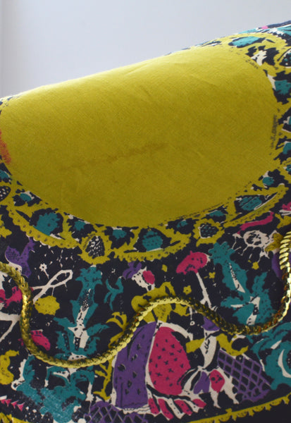 50's Novelty Print Full Skirt