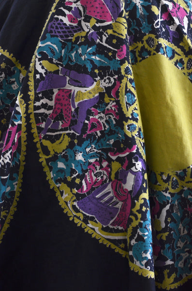 50's Novelty Print Full Skirt