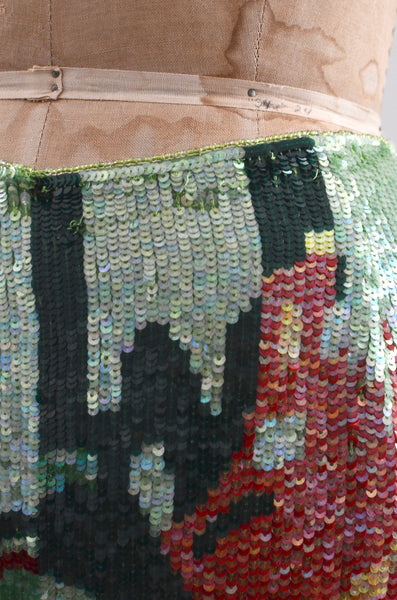 Micro Sequin Escada Pants