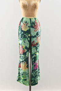 Micro Sequin Escada Pants