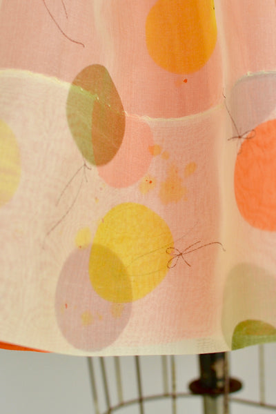Balloon Print Dress - Pickled Vintage