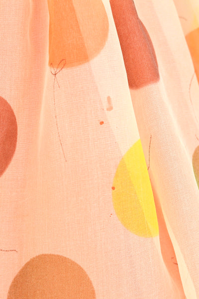 Balloon Print Dress - Pickled Vintage