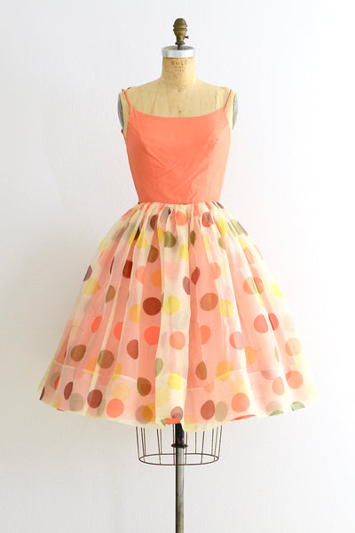 Balloon Print Dress - Pickled Vintage