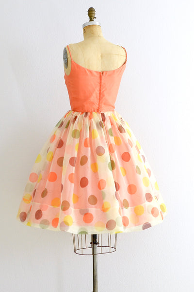 Balloon Print Dress - Pickled Vintage