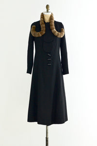 SOLD Vintage 1930s Fur Trim Coat - Pickled Vintage