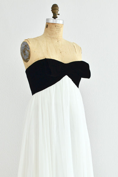 Alan Cherry Strapless Gown - Pickled Vintage