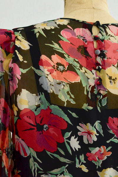 Windsor Chiffon Dress - Pickled Vintage