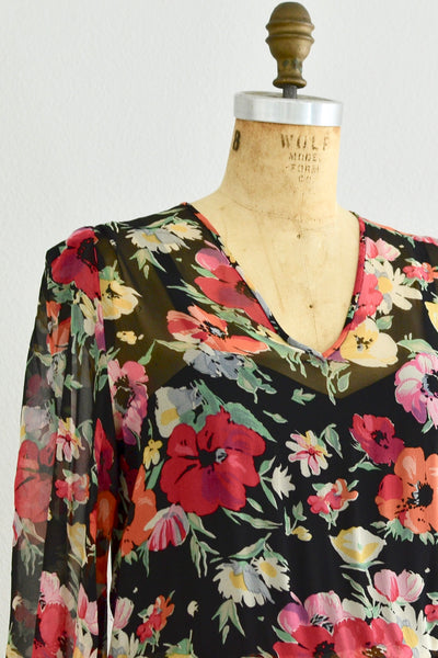 Windsor Chiffon Dress - Pickled Vintage