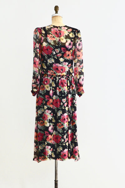 Windsor Chiffon Dress - Pickled Vintage