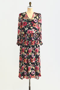 Windsor Chiffon Dress - Pickled Vintage
