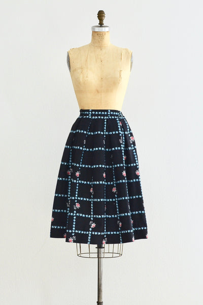Trellis Skirt - Pickled Vintage