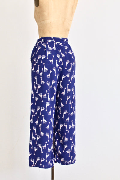 40s Harlequin Giraffe Pants - Pickled Vintage