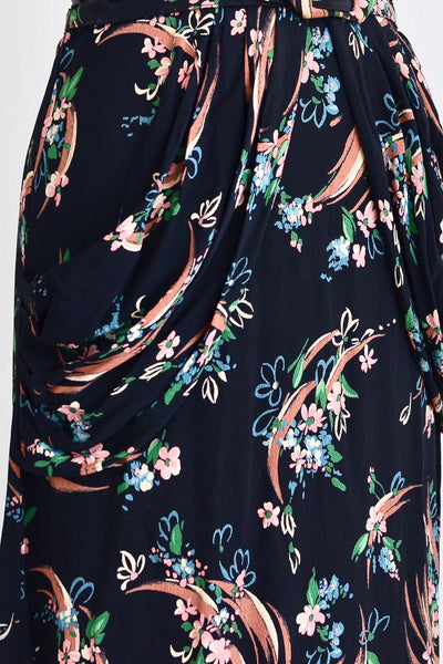 1940s Floral Dress - Pickled Vintage