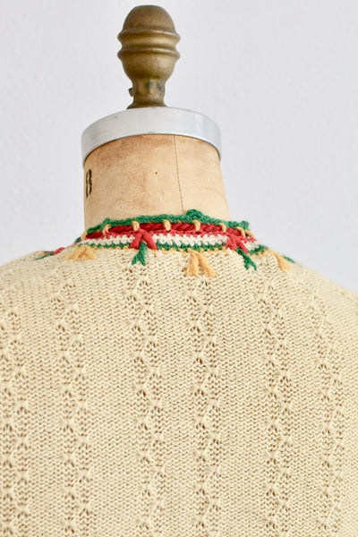 40s Folkloric Cardigan - Pickled Vintage