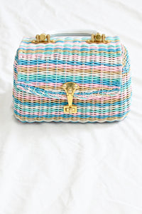 Pastel Stripe Purse - Pickled Vintage