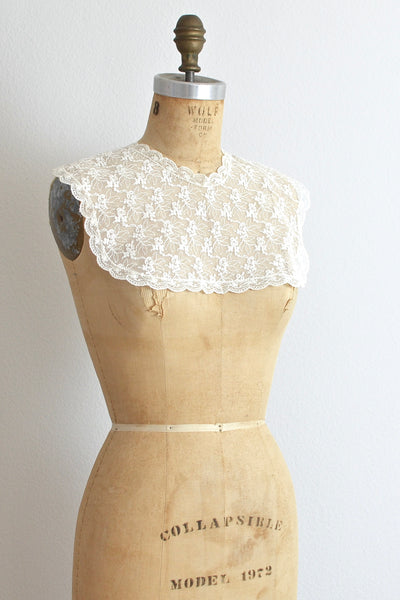White Lace Collar - Pickled Vintage