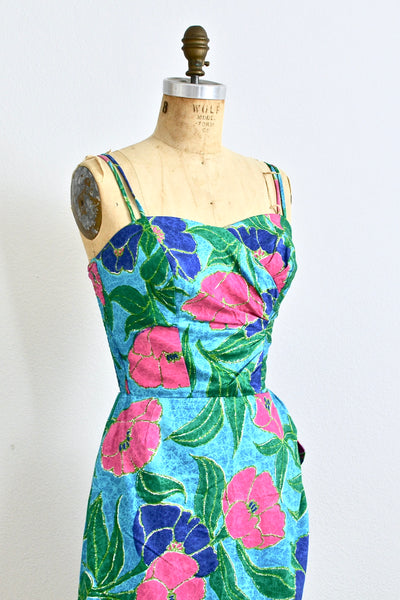 1950s Sarong Dress - Pickled Vintage