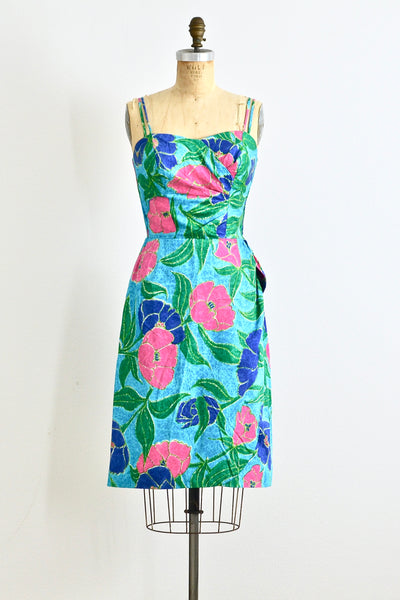 1950s Sarong Dress - Pickled Vintage