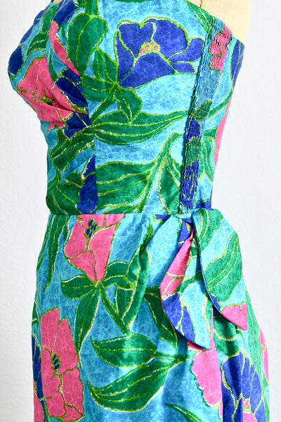 1950s Sarong Dress - Pickled Vintage