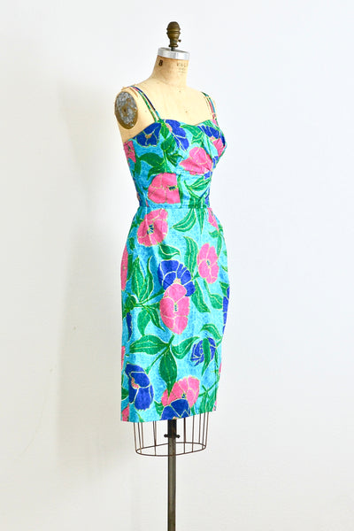 1950s Sarong Dress - Pickled Vintage