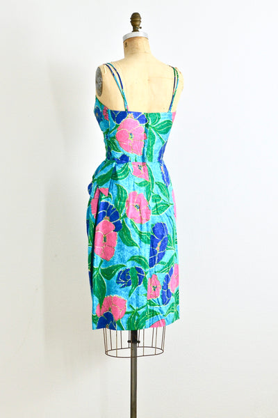 1950s Sarong Dress - Pickled Vintage