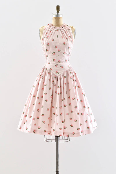 1950s Cole Of California Halter Dress - Pickled Vintage