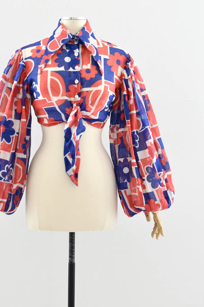 70s Cropped Top
