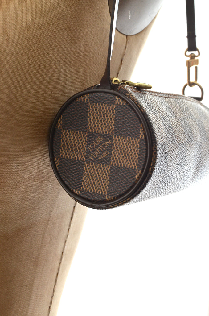 LOUIS VUITTON Damier Ebene Mini Papillon 1268903