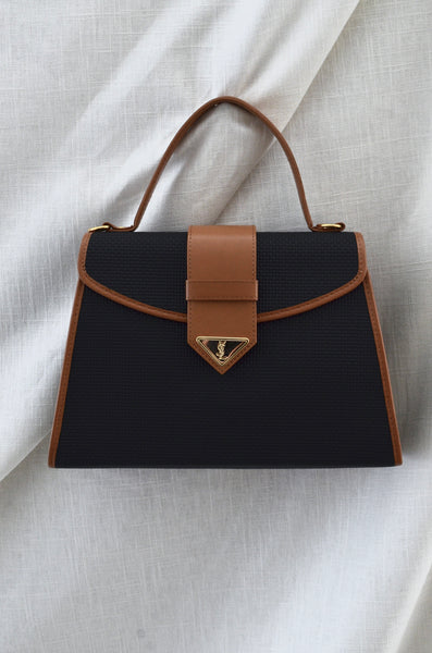 Vintage YSL Yves Saint Laurent Trapeze Handbag with Strap