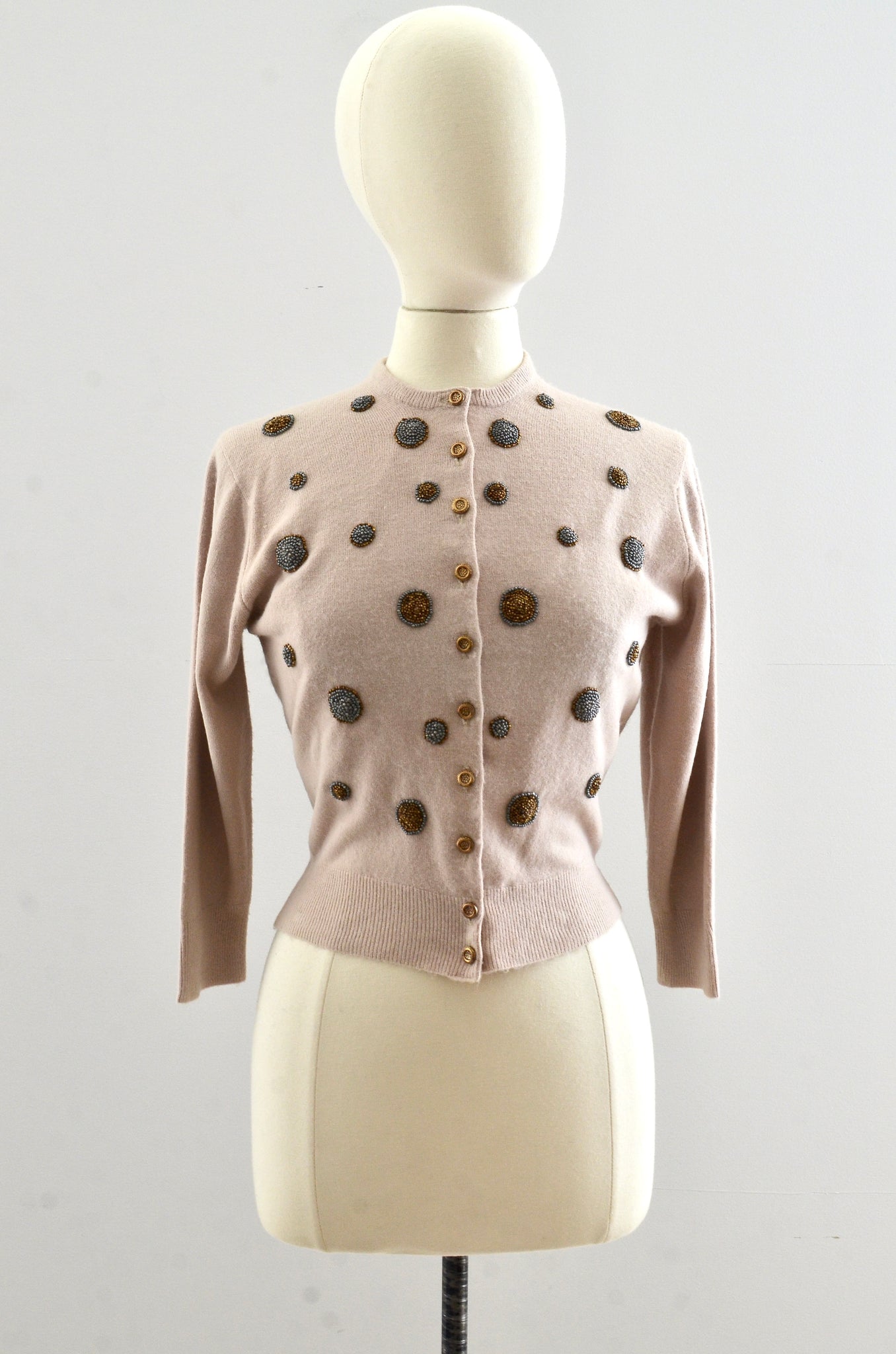 Schiaparelli 60's Beaded Cardigan