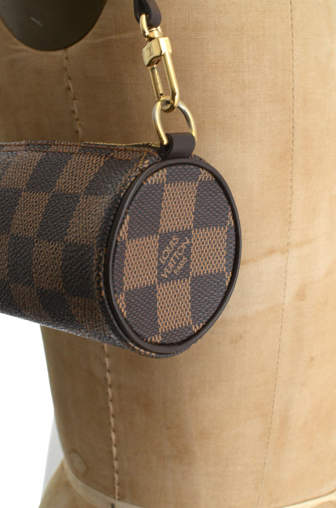 Louis Vuitton Damier Ebene Mini Papillon Pouch