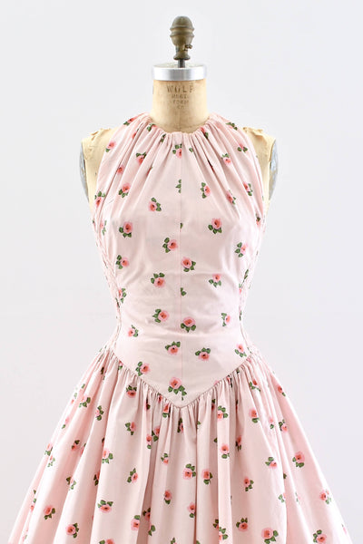 1950s Cole Of California Halter Dress - Pickled Vintage
