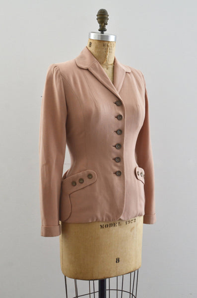 40's Pink Suit Jacket