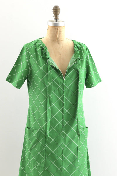 50's Green Dress