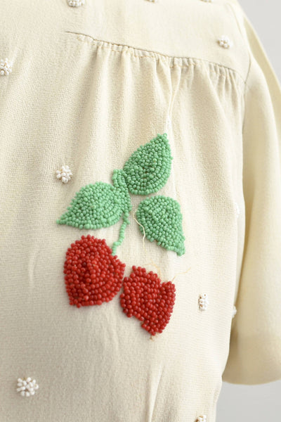 40s Cherry Dress