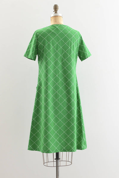 50's Green Dress